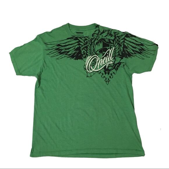 O’Neill Print Short Sleeve Tee – Green – Medium - Picture 5 of 6